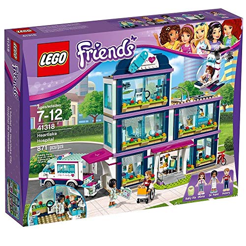 LEGO Friends Heartlake Hospital 41318 Building Kit Multicolor