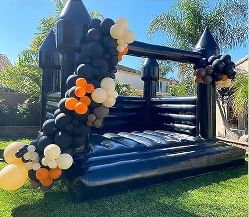 Kairueics 13FT Inflatable Black Bounce House Castle 13x13x10ft