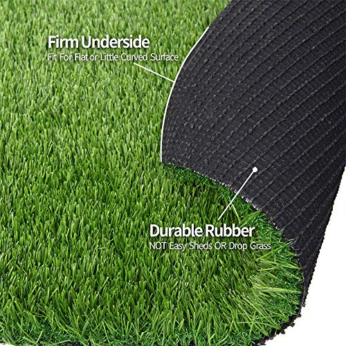 Moxie Direct Artificial Grass Turf Rug 5ft x 80ft with Drainage Holes