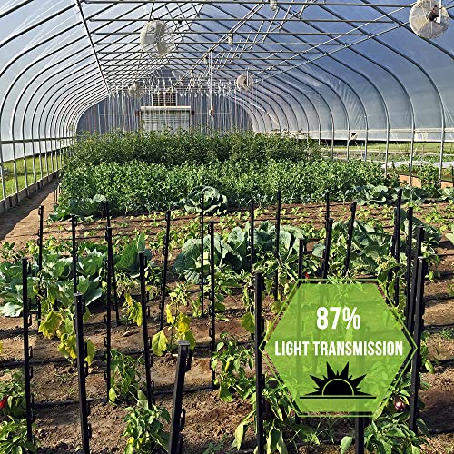Grow1 Clear Woven Greenhouse Plastic Film 9 Mil UV Cover 40' x 100' Roll