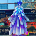 HOAELOS Inflatable Giant Christmas Tree Decorations 33 Feet