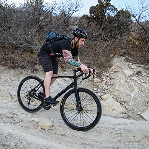 Tommaso Illimitate Sport Performance Aluminum Gravel Bike Matte Black