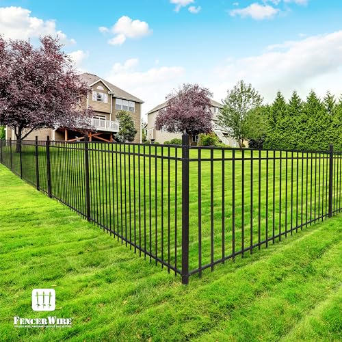 Fencer Wire 52FT Heavy Duty Pinnacle Fence Barrier Kit Black