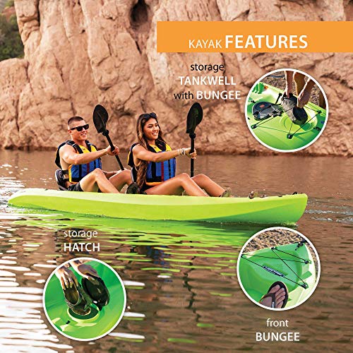 Lifetime Kokanee Sit-On-Top Kayak Lime