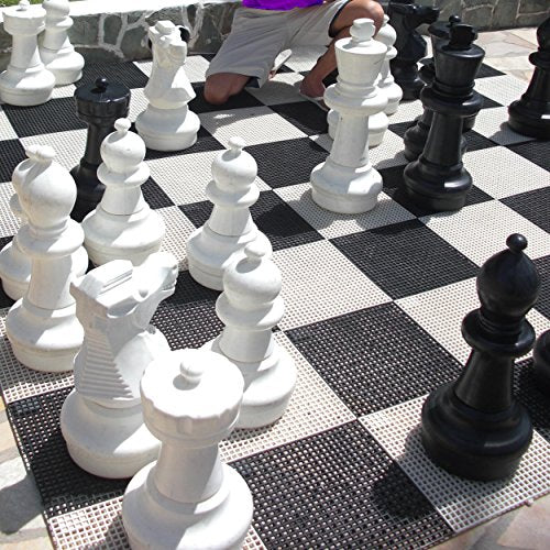 KETTLER Giant Chess Set with Game Board