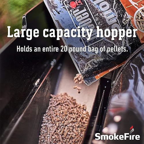 Weber SmokeFire EX4 Wood Fired Pellet Grill 2nd Generation Black