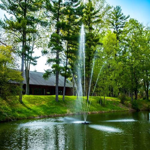 Scott Aerator Clover Big Shot Fountain 1 HP 230V Pond Aerator
