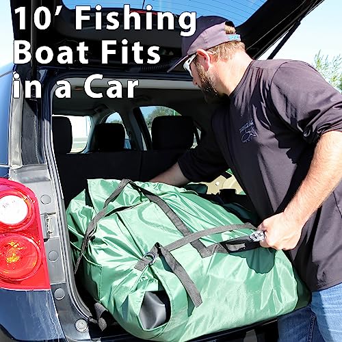 Sea Eagle Stealth Stalker STS10 Frameless Fishing Boat Green