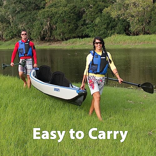 Sea Eagle Razorlite 473rl Inflatable Kayak Pro Carbon Tandem Package Blue/White