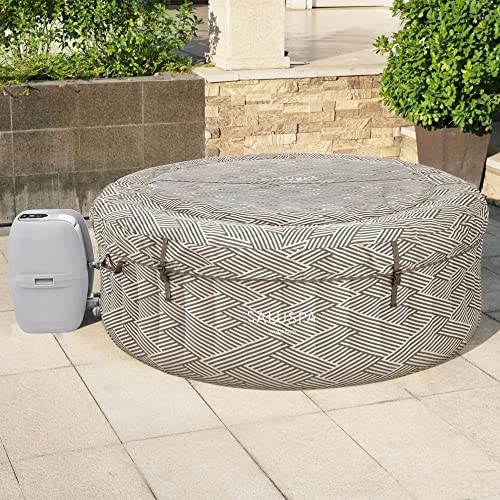 Bestway Madrid SaluSpa 2-4 Person Inflatable Hot Tub with AirJets and App Control