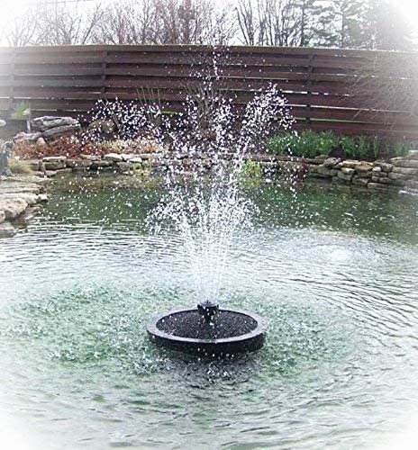 Custom Pro 3000 Floating Pond Fountain Aerator Silver