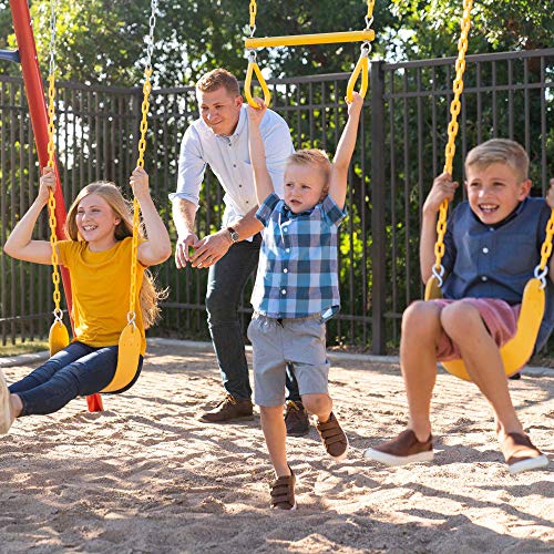 Lifetime Metal Swing Set Primary Colors
