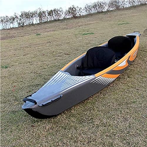 MIOBER Adventure and Fishing Kayaking Inflatable Boat Casual Bags and Kayak Black