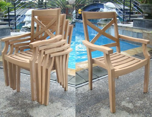 TeakStation 8 Seater Grade-A Teak Wood 9 Pc Dining Set Teak