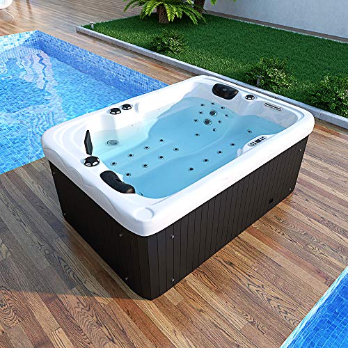 SymbolicSpas Two Person Outdoor Hydrotherapy Bathtub Whirlpool SPA SYM6012A