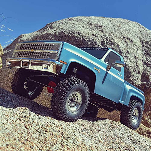 Axial RC Truck 1/10 SCX10 III Chevy K10 4WD Rock Crawler RTR Blue