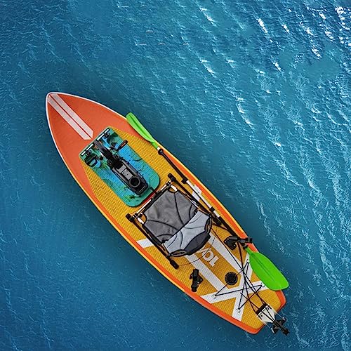 Wesky Inflatable Stirrup SUP Board Enhanced Model Yellow
