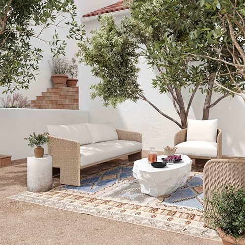 Tov Furniture Alexa Outdoor Armchair Cream