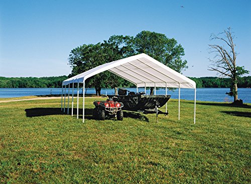 ShelterLogic 18' x 30' SuperMax Heavy Duty Steel Frame Canopy White