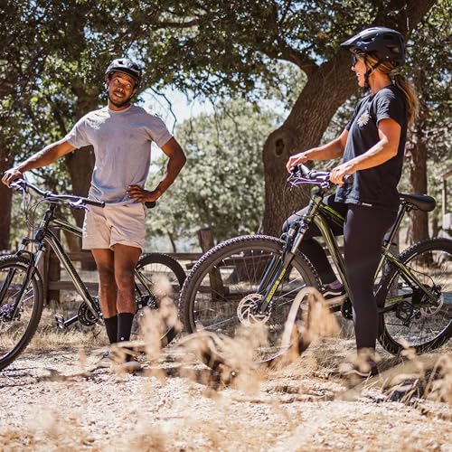 Mongoose Montana Sport Mountain Bike 21-Speed 27.5-Inch Wheels 15-Inch Frame Black
