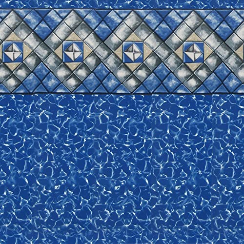 Smartline Oval Manor Pool Liner Beaded Style 48-Inch Wall 25 Gauge