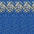 Smartline 24-Foot Round Manor Replacement Liner for Esther Williams/Johnny Weissmuller Pools Beaded Style 48-Inch Wall Height 25 Gauge Virgin Vinyl 48" H