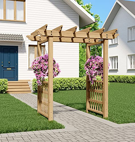 Vita Springwood Wood Arbor Golden Brown