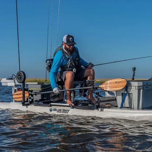 BENDING BRANCHES Angler Navigator Versa-Lok™ Adjustable Kayak Paddle Wood
