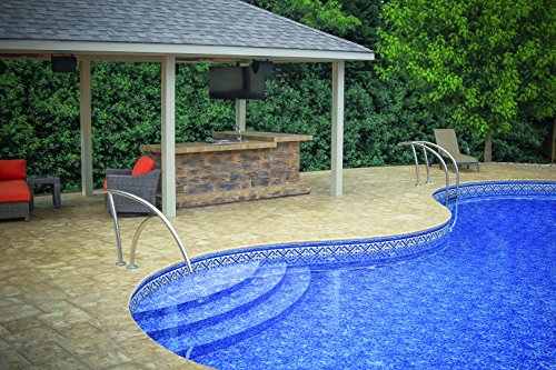 S.R. Smith Artisan Series Pool Ladder 3-Step Polished Stainless Steel