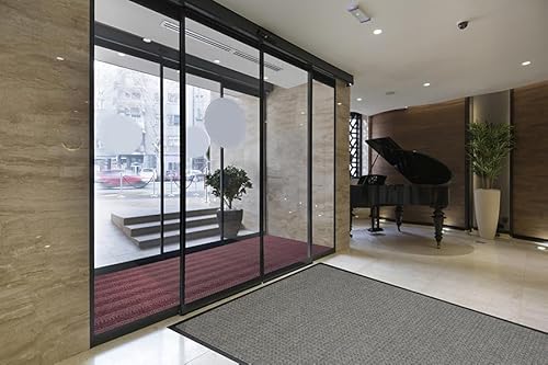 Legendary Doormats Waterhog Classic Entrance Mat Medium Grey 4' x 16'