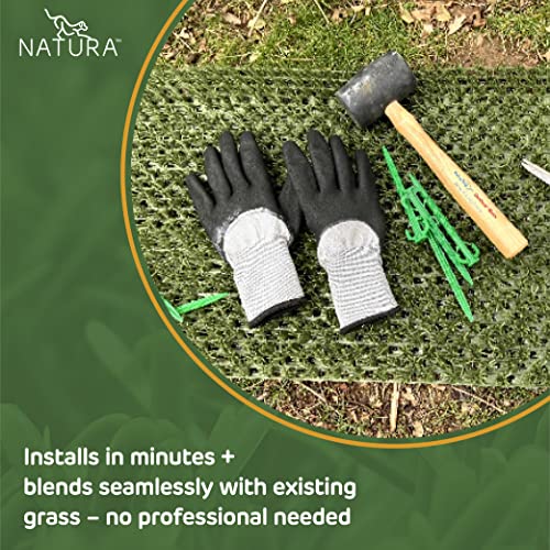 Natura Outdoor Artificial Grass for Dogs 3x45 ft Green