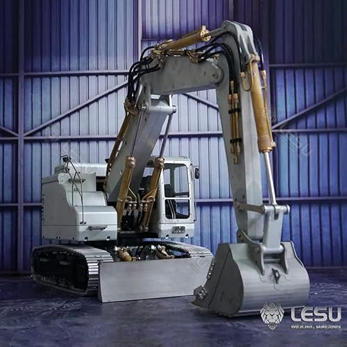 TOUCAN RC HOBBY 1/14 Lesu Metal Three-Arm Hydraulic RC Excavator Model