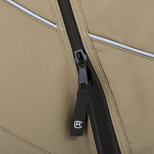 Classic Accessories Fairway Golf Cart FadeSafe Enclosure For Club Car, Short Roof Khaki