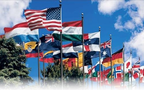 Fishi Outdoor Flag - 3x5 International United Nations Member Set