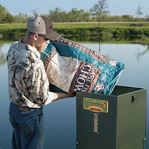 Texas Hunter Products Directional Fish Feeder 70 lb Capacity Model DF125DL