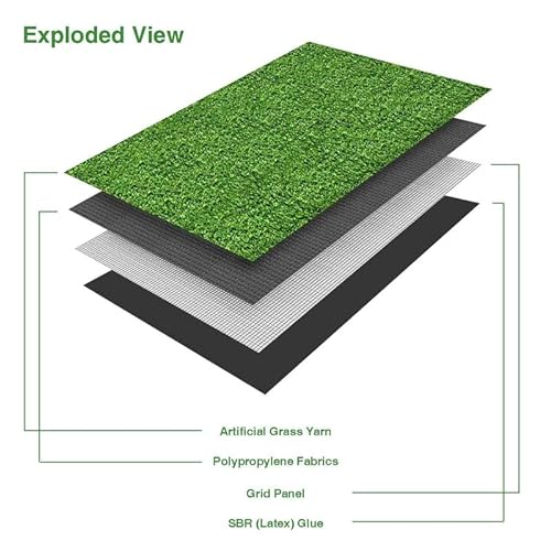 Conscience Trading Golf Putting Green Turf Multi-use Artificial Grass Carpet Indoor/Outdoor Rug Green