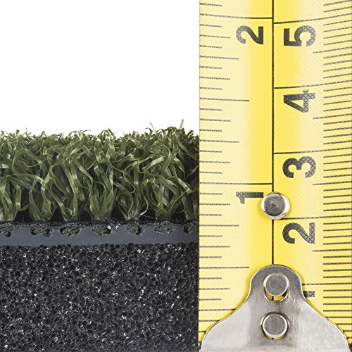 Duffer Golf Practice Mat Indoor Outdoor Heavy Duty 5x5 Verde