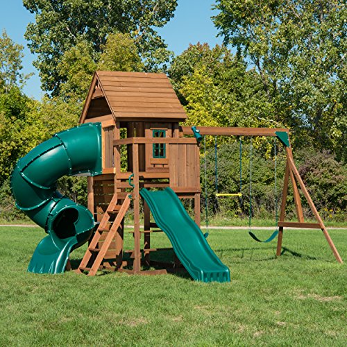 Swing-N-Slide Tremont Tower Play Set Green