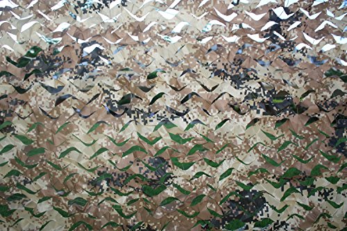 GYDEHUTJ DETECH 150D Camo Netting Desert Digital Camouflage Net for Photography and Hunting Blinds