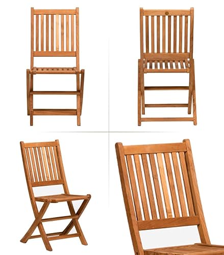 Amazonia Bergen 11-Piece Outdoor Oval Dining Set Certified Teak Light Brown