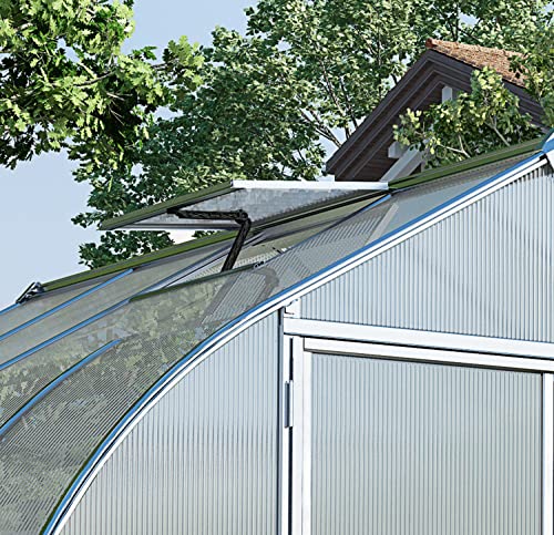 Palram Canopia Bella Greenhouse Kit 8x16 Silver