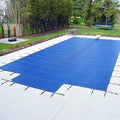Kento Gear 20x40 ft Yard Guard Deck-Lock Mesh Safety Cover with Center Step, Blue