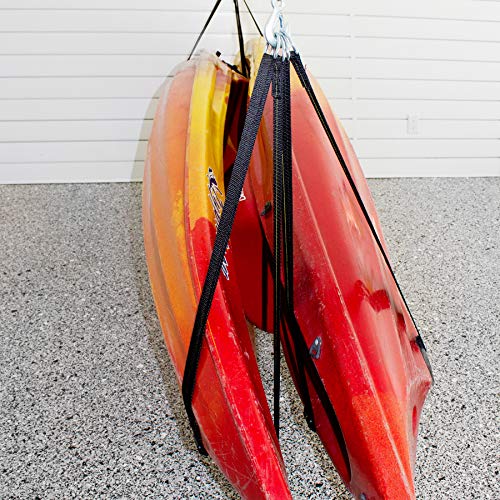 Garage Gator Dual Kayak and Canoe Lift Black
