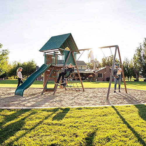Lifetime Big Stuff Swing Set Earthtone