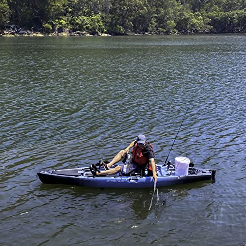 Reel Yaks Pedal Fin Drive Fishing Kayak Iceberg Charcoal