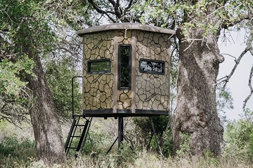 MUDDY Muddy Bull Box Blind Steel Wall Construction Cracked Mud Camo Multi