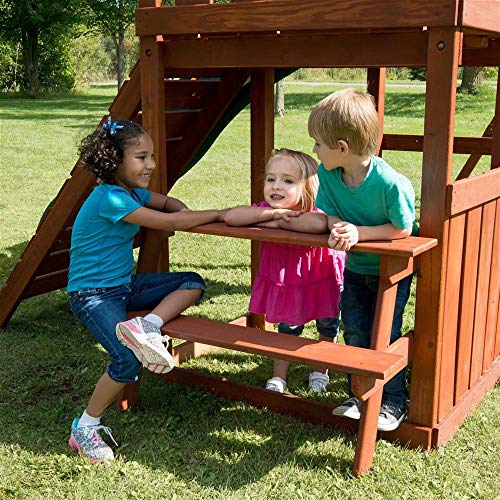 Swing-N-Slide Knightsbridge Play Set Green