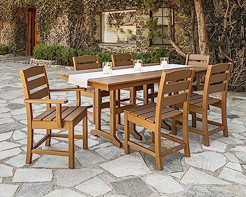 Polywood Lakeside Dining Set White