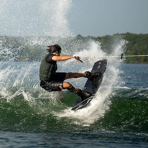 Hyperlite Cryptic Wakeboard Package with Remix Bindings Black 138cm (7-10.5)