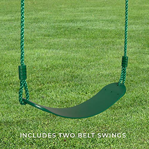 Backyard Discovery Durango All Cedar Swing Set Light Brown